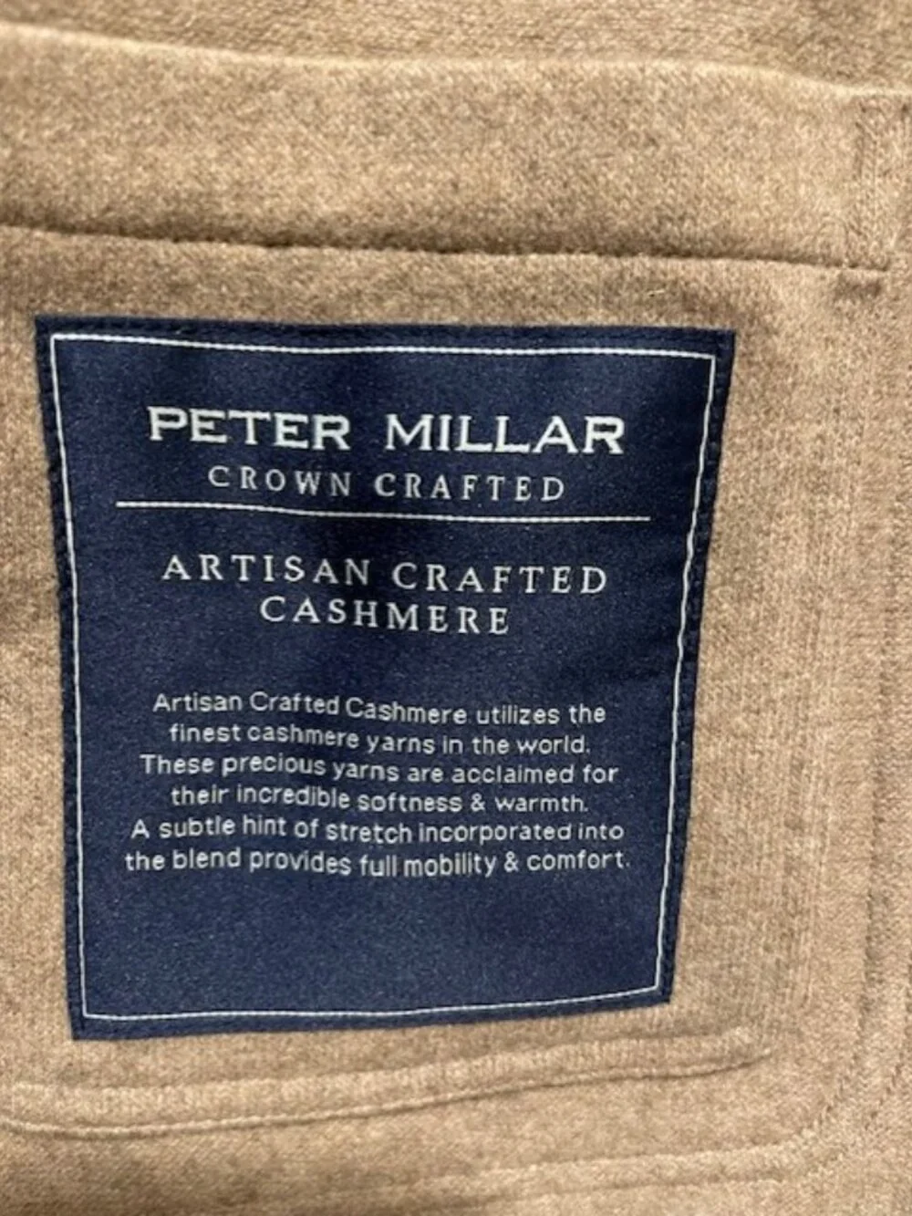 Peter Millar Artisan Crafted Cashmere Chore Coat - Picture 3 of 4